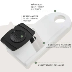 Gemüsehobel mit Restehalter