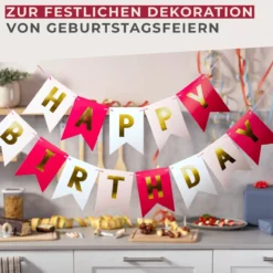 Girlande Happy Birthday