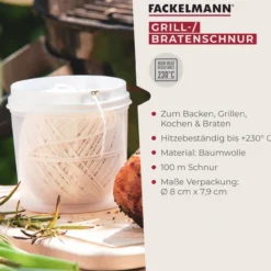 Grill-/Bratenschnur, 100m Dose
