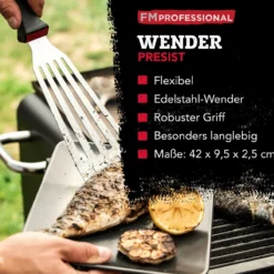 Grill- &Fischwender Presist, 33x9cm