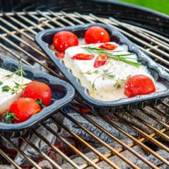 Grillschale Emaille, 21x12cm