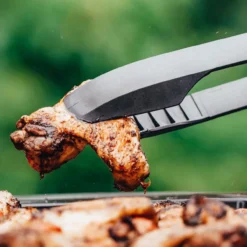 Grillzange, schwarz