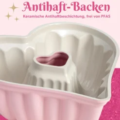 Herzbackform, 27,5x26,5cm