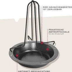 Hähnchenbräter, 19cm