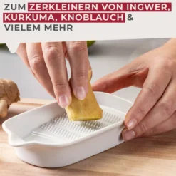 Ingwerreibe, Keramik