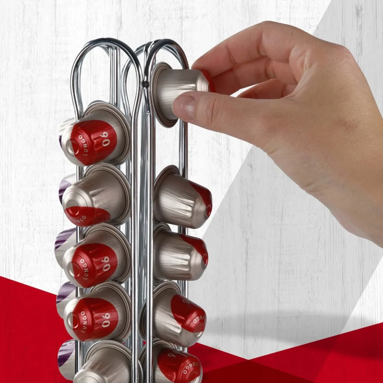 Kapselhalter für 40 Kapseln