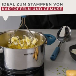 Kartoffelstampfer Essential, blau