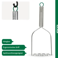 Kartoffelstampfer München, 31cm, Edelstahl