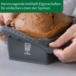 Kastenform für Heißluftfritteuse, 17×13×7,5cm, 500g Füllmenge