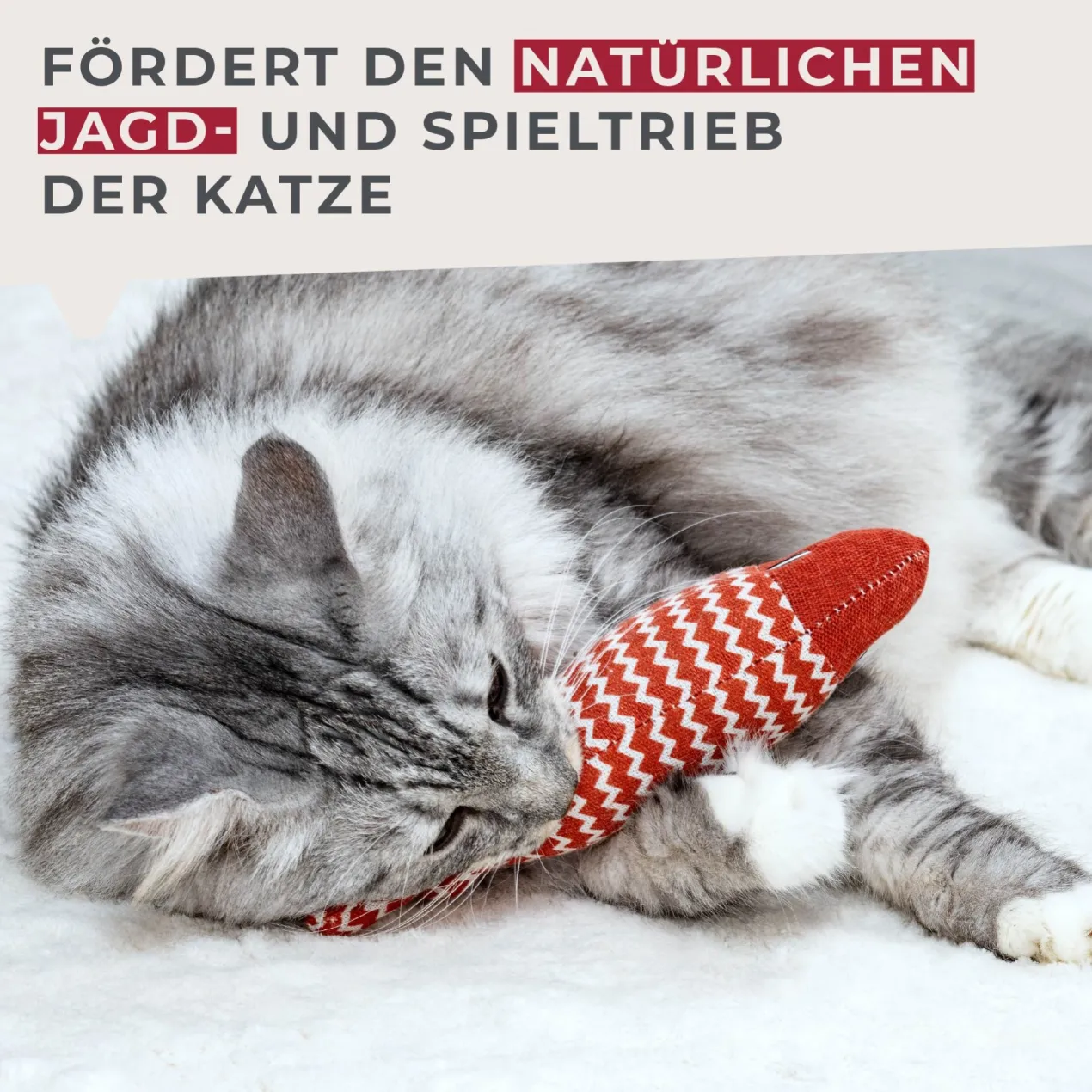 Katzenspielzeug Fisch Our Pets