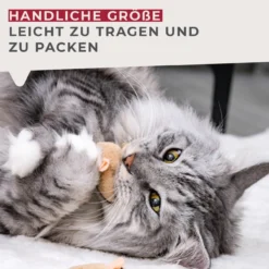 Katzenspielzeug Our Pets Maus, 3-teilig