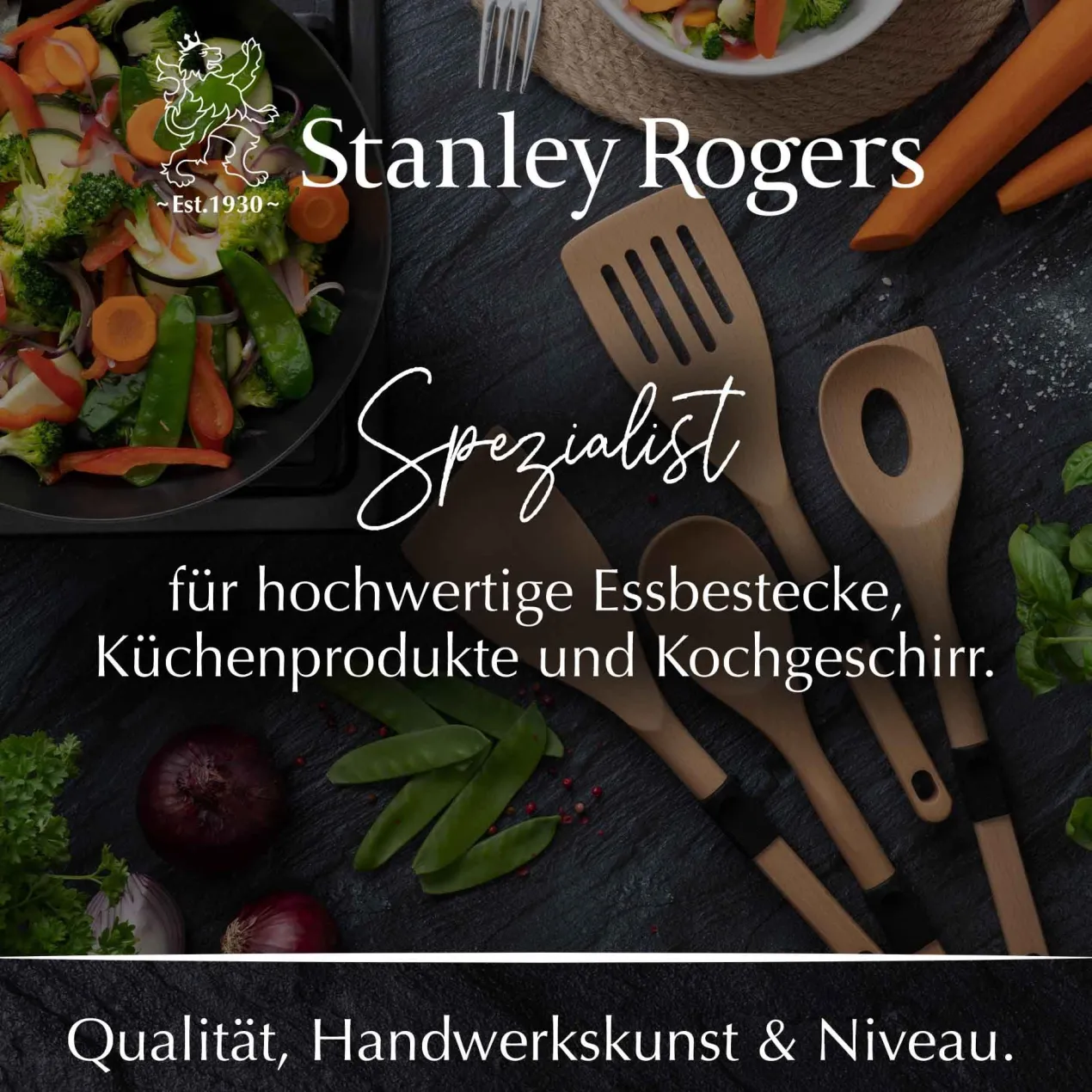 Küchenhelfer-Set Buchenholz, 4-teilig