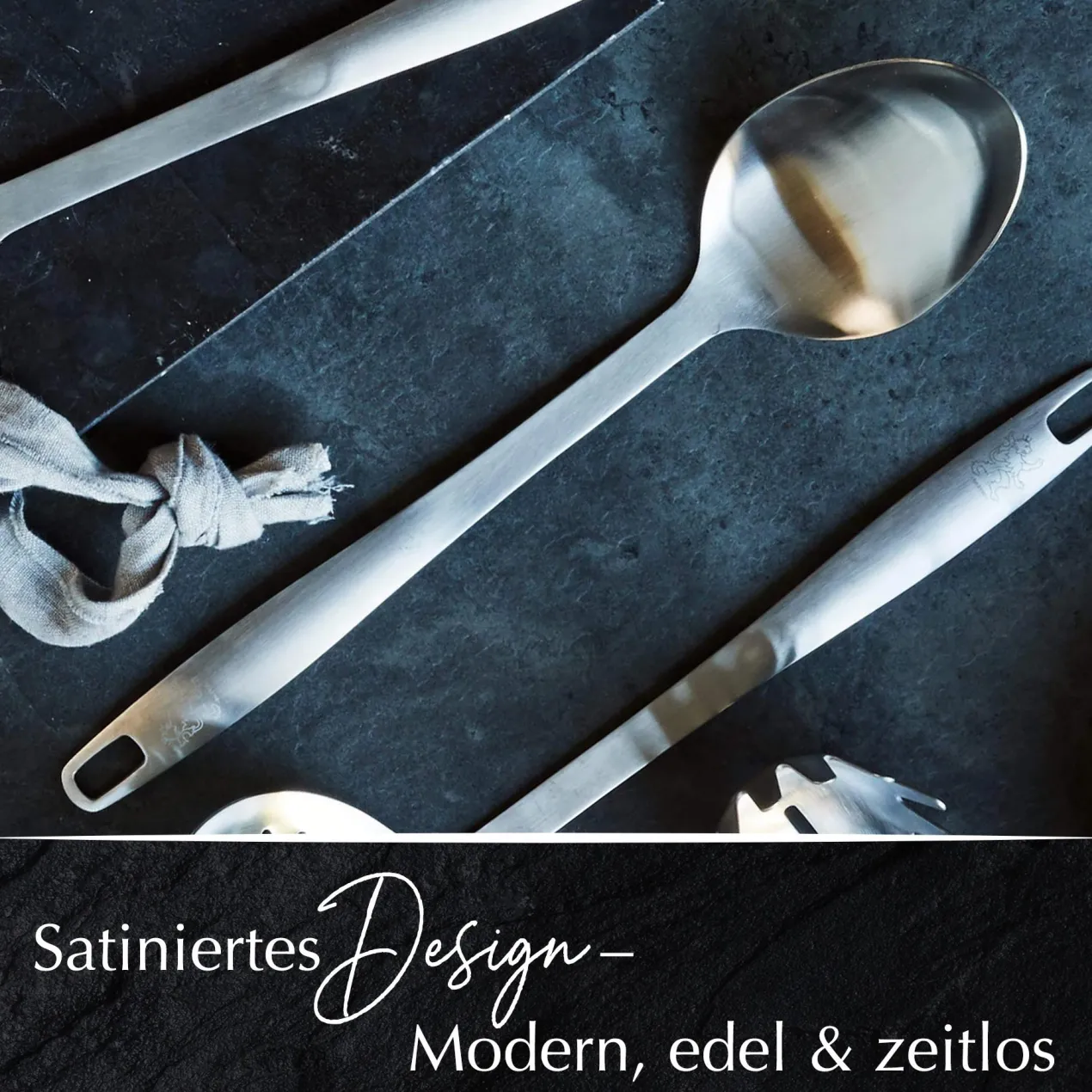 Küchenhelfer-Set "Satin", 6-teilig