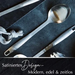 Küchenhelfer-Set Satin, 5-teilig, Edelstahl