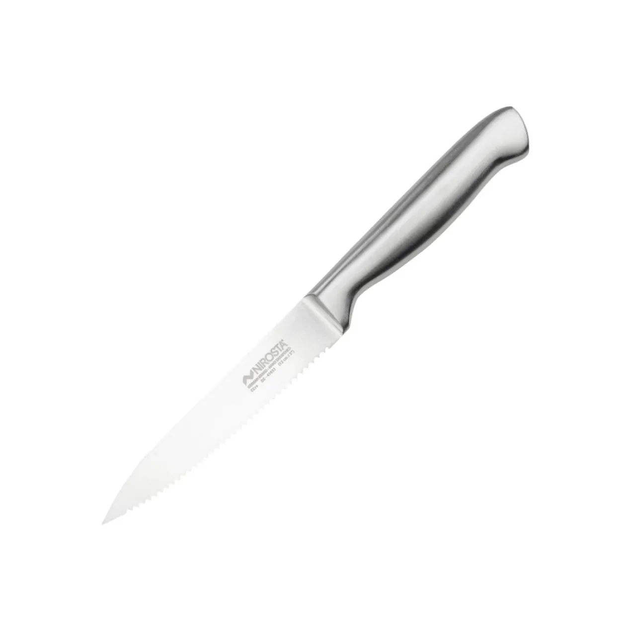 Küchenmesser gezahnt Star, 12cm Edelstahl-Klinge