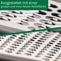 Küchenreibe mit Behälter
