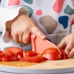Kinderkochmesser mit Klingenschutz Mini Cooking, Meerjungfrau, 2-tlg.