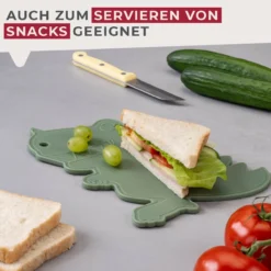 Kinder Schneidebrett Mini Cooking, Dino
