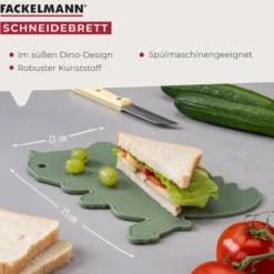 Kinder Schneidebrett Mini Cooking, Dino