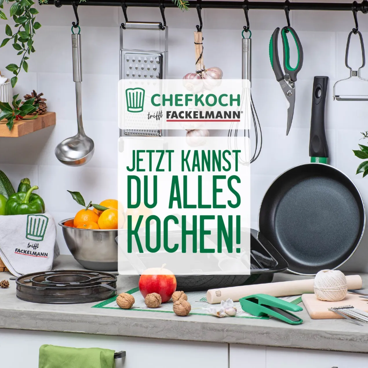 Knoblauchpresse, grün