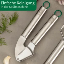 Knoblauchpresse München, 20cm, Edelstahl