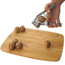 Knoblauchpresse und Entsteiner 3in1, Aluminium