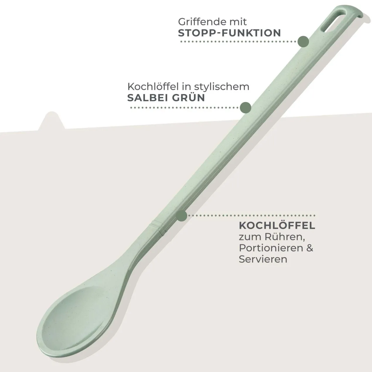 Kochlöffel Balance, grün