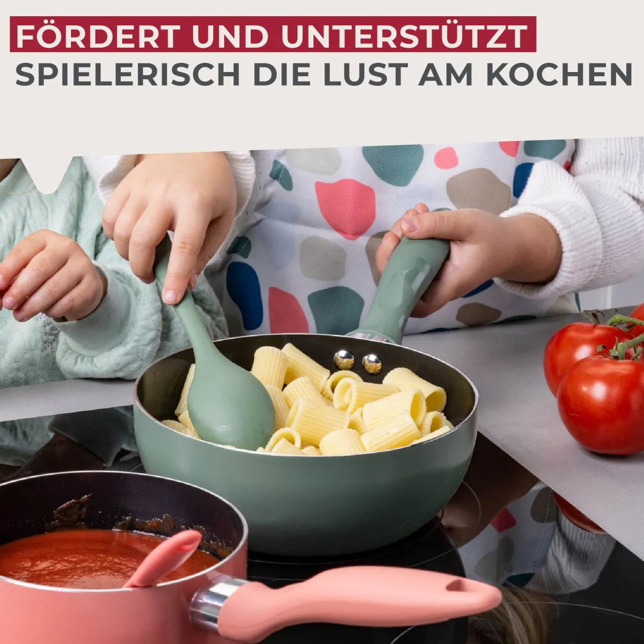 Kochlöffel Mini Cooking, grün