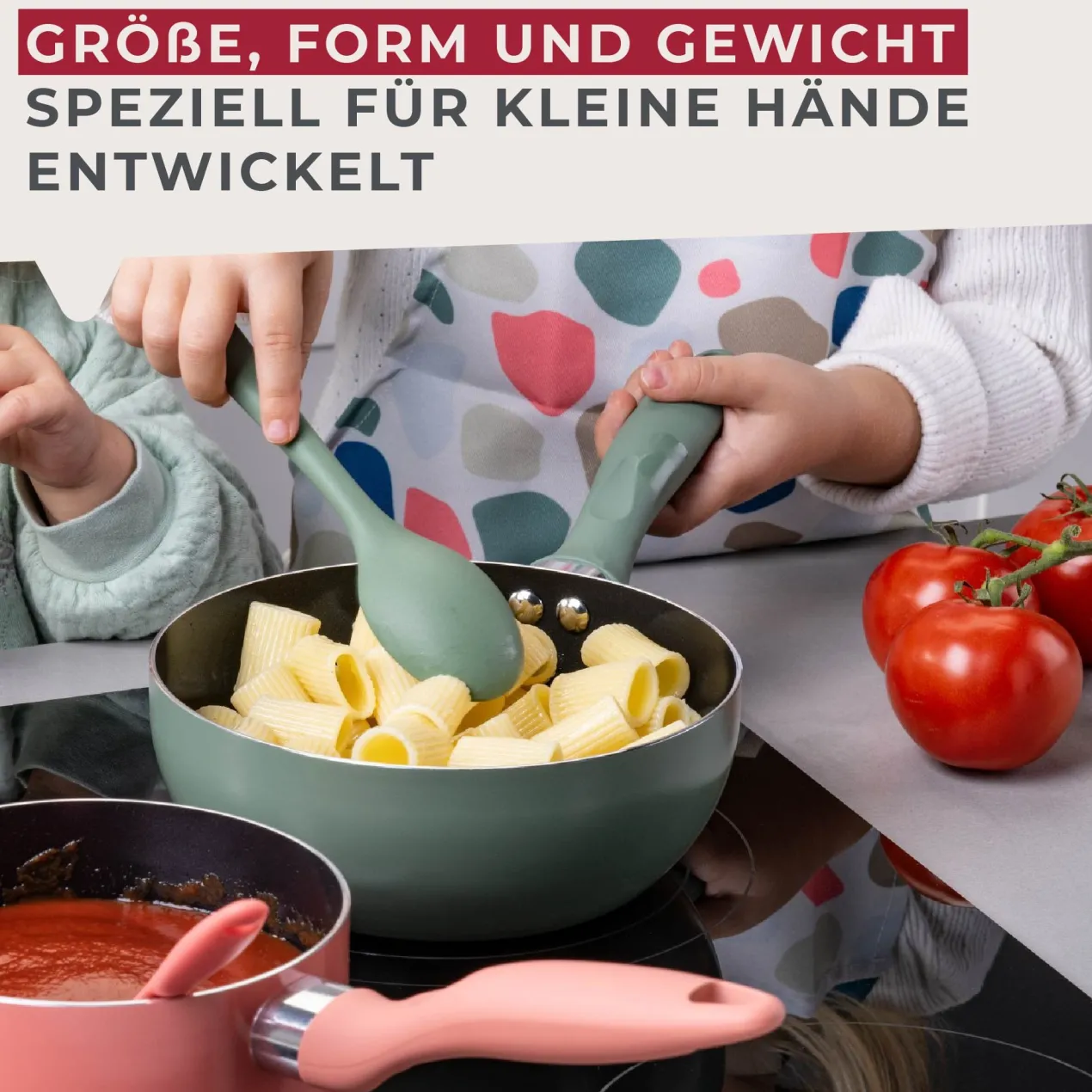 Kochlöffel Mini Cooking, grün