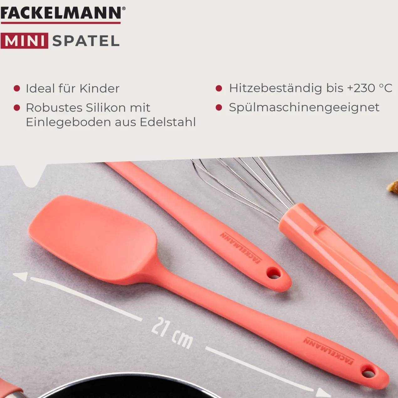 Kochlöffel Mini Cooking, rosa