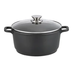 Kochtopf mit Deckel Alucast, Ø24cm