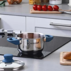 Kochtopf mit Deckel Essential, Ø14cm, blau