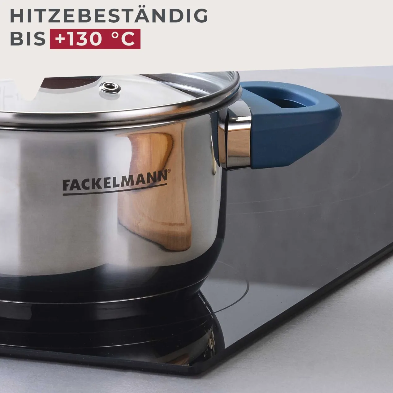 Kochtopf mit Deckel Essential, Ø14cm, blau