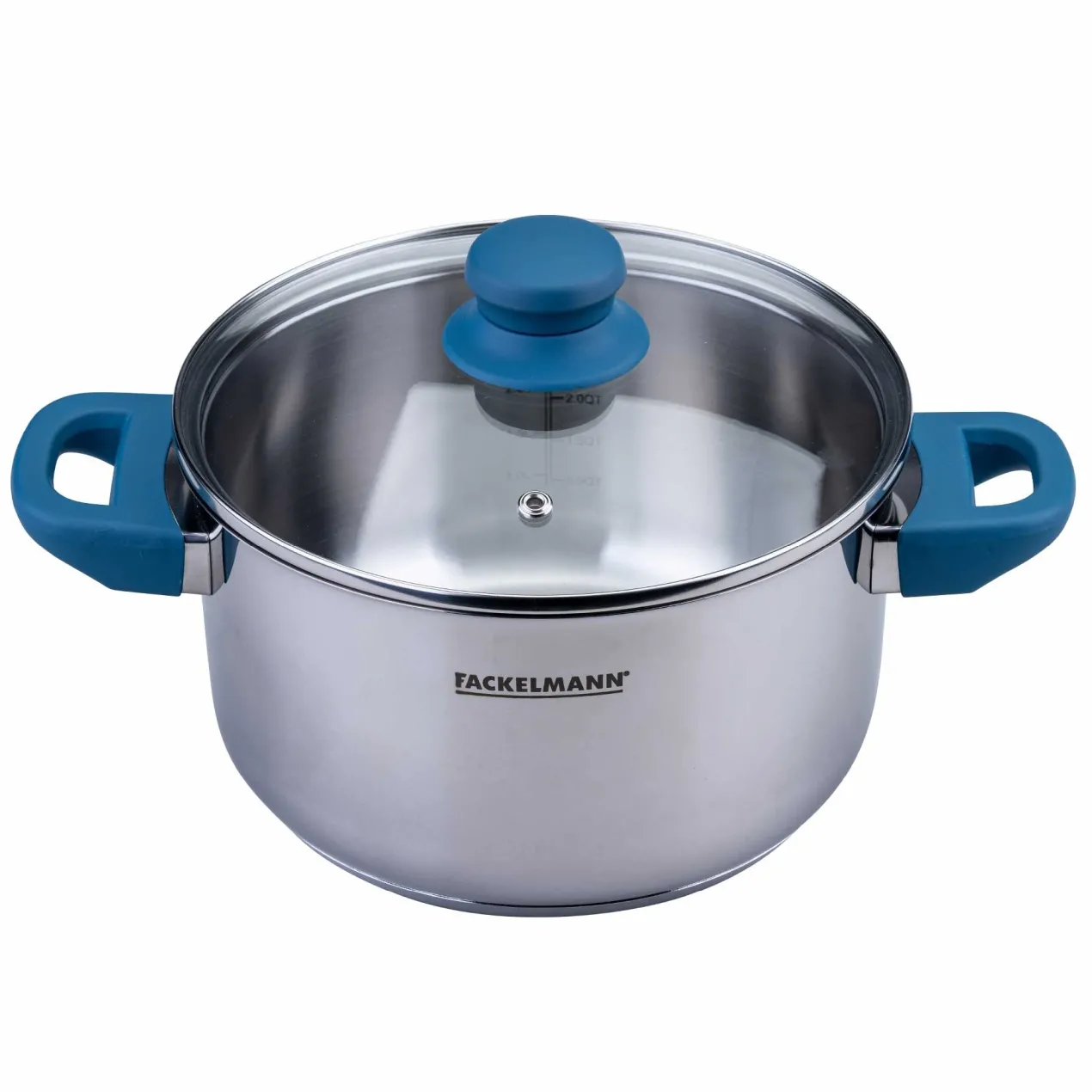Kochtopf mit Deckel Essential, Ø20cm, blau