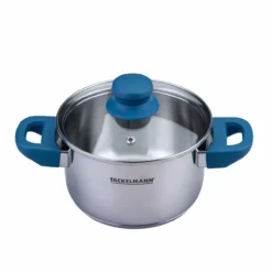 Kochtopf mit Deckel Essential, Ø16cm, blau