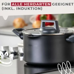 Kochtopf mit Deckel Statement, antihaft, Ø20cm – 20% Rabatt mit Code: COOK20