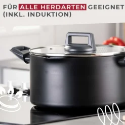 Kochtopf mit Deckel Statement, antihaft, Ø24cm – 20% Rabatt mit Code: COOK20