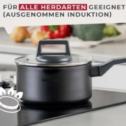 Kochtopf mit Stiel Statement, antihaft, Ø16cm – 20% Rabatt mit Code: COOK20