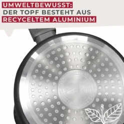Kochtopf mit Stiel Statement, antihaft, Ø16cm – 20% Rabatt mit Code: COOK20