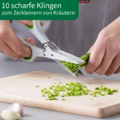 Kräuterschere, 10 Klingen