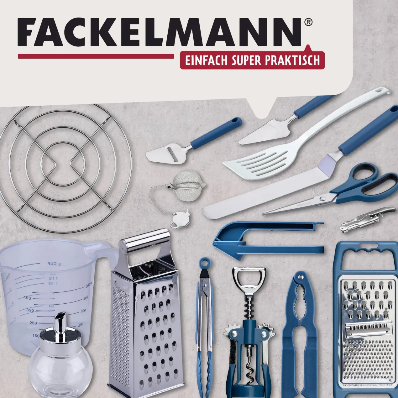 Käsehobel Essential, blau