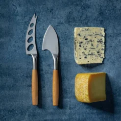Käsemesser-Set für Weich- und Hartkäse, 2-teilig