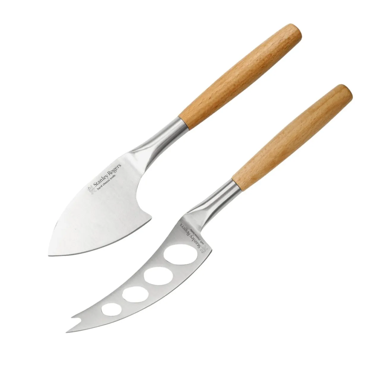 Käsemesser-Set für Weich- und Hartkäse, 2-teilig