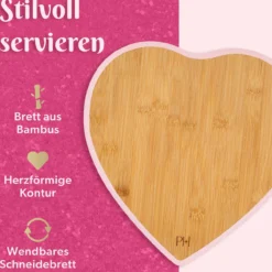 Käsemesser-Set inkl. Schneidebrett, 4-teilig