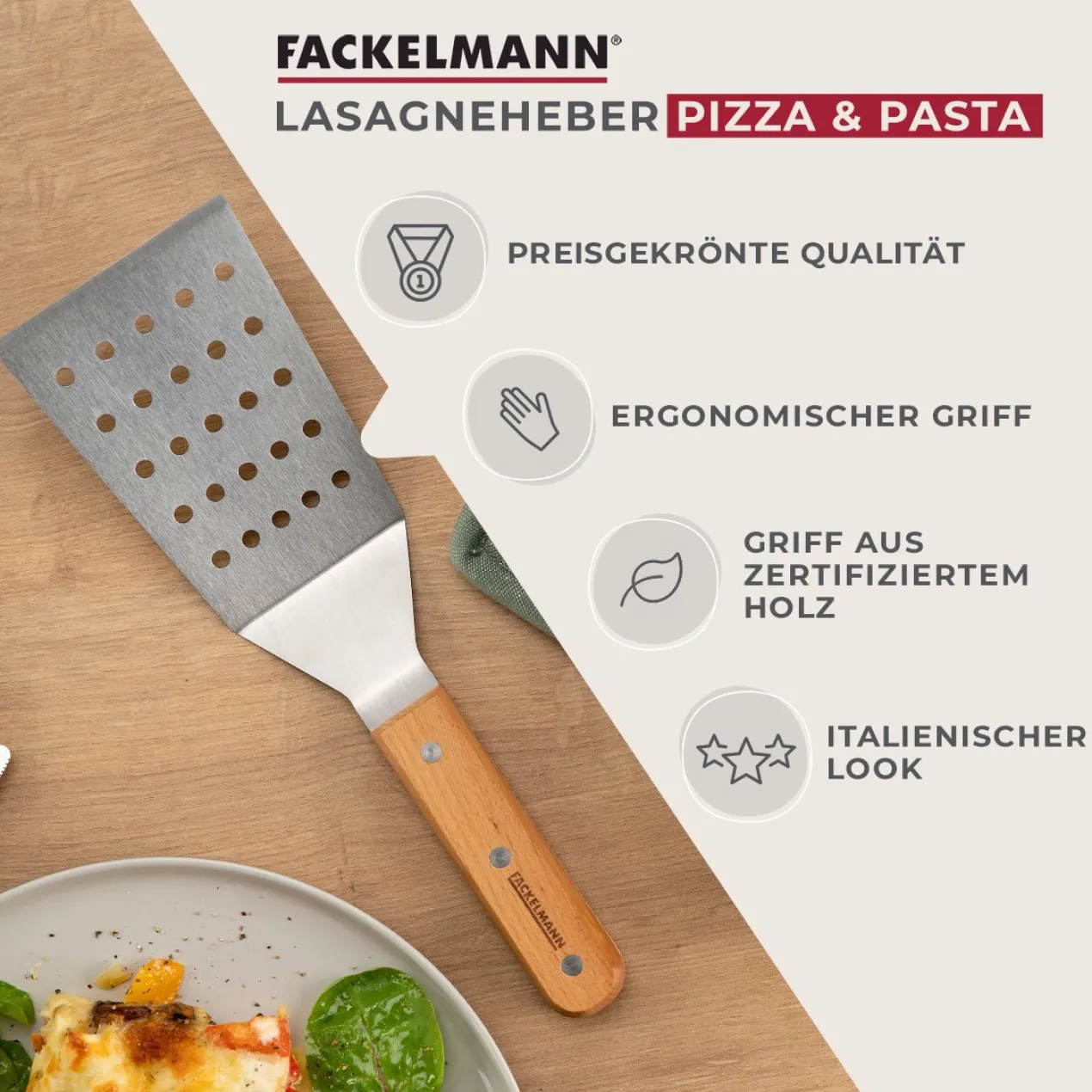 Lasagneheber, FAIR