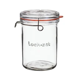 Lock-Eat Einmachglas mit Deckel, 1 Liter