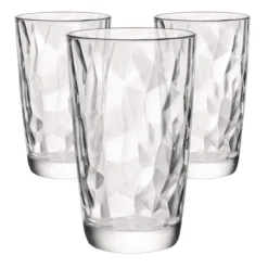Longdrinkgläser Diamond, 470 ml, 3 Stück