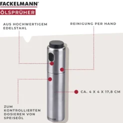 Ölsprüher, Edelstahl, 100ml