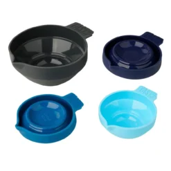 Messbecher faltbar, 4-teilig, Silikon