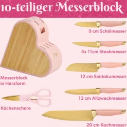 Messerblock-Set, 10-teilig